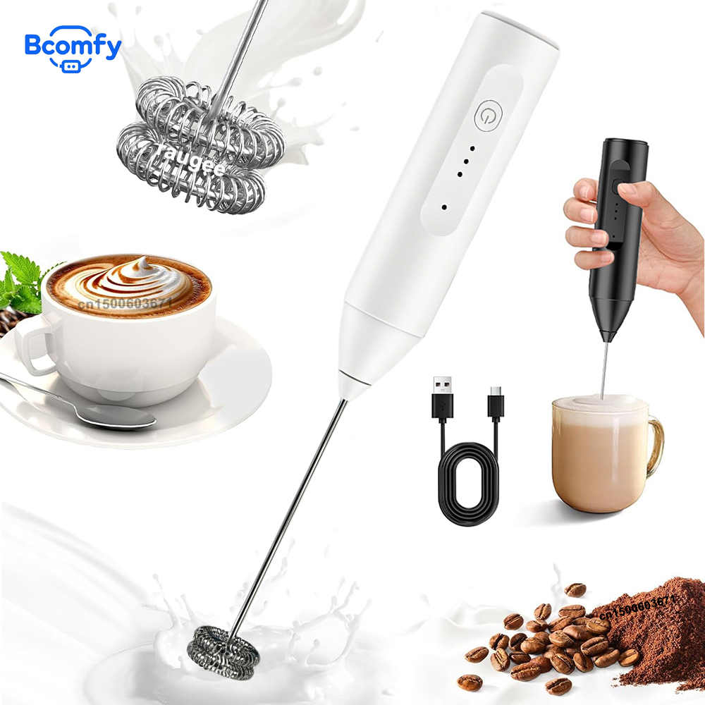 Electric Milk Frother Handheld - Montalatte Elettrico Portatile, Frullino per Uova