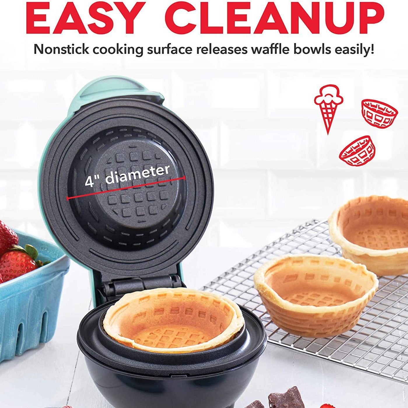 Mini macchina elettrica per wa - Mini Waffle Maker Machine recensione e prezzo